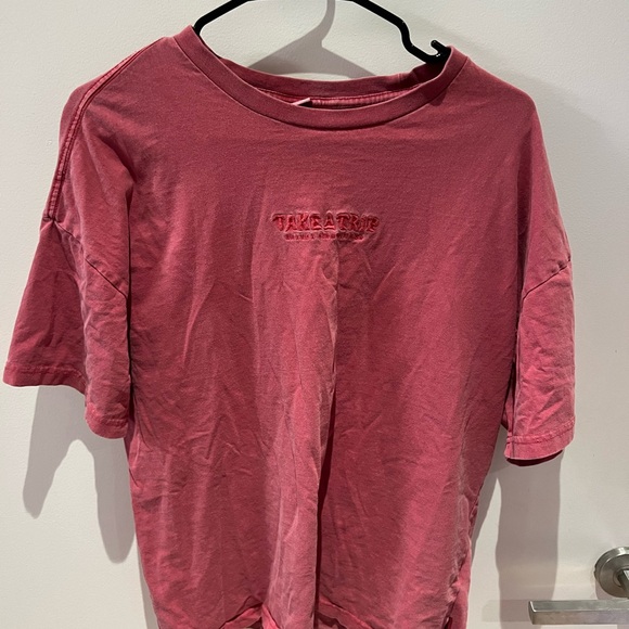 Ghanda Red ‘Tropical Vibes’ T-Shirt (Size AUS 8) - Picture 2 of 2